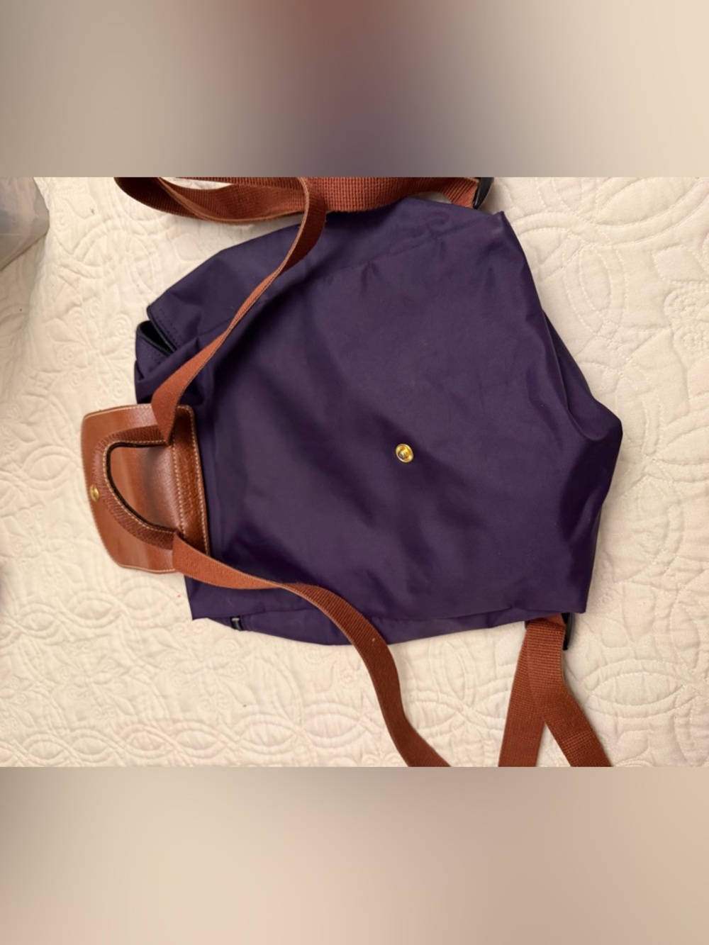 Longchamp Le Pliage backpack (Purple) - Picture 4 of 10